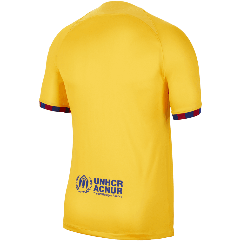 S-4XL) 2022-2023 Barcelona Away Earth-Yellow Thailand Soccer Jersey AAA-416  in 2023