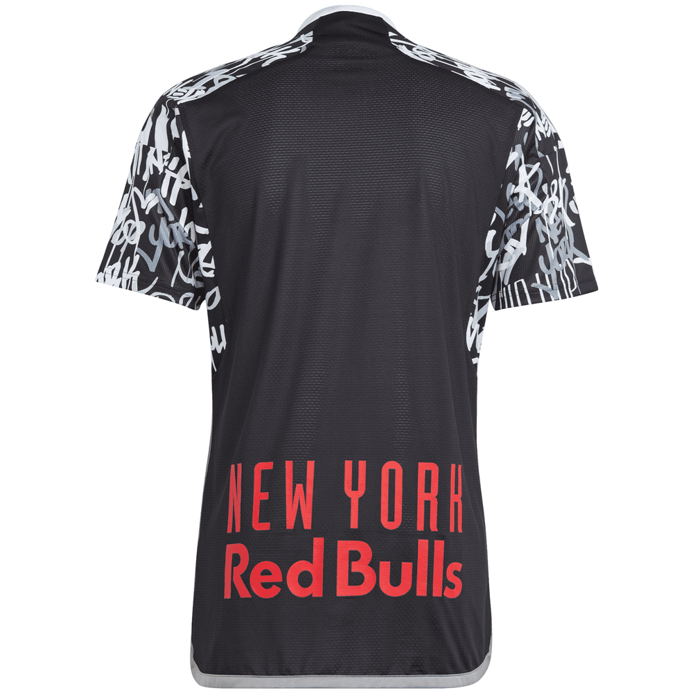 adidas New York Red Bulls 23/24 Third Authentic Jersey - Black, Men's  Soccer