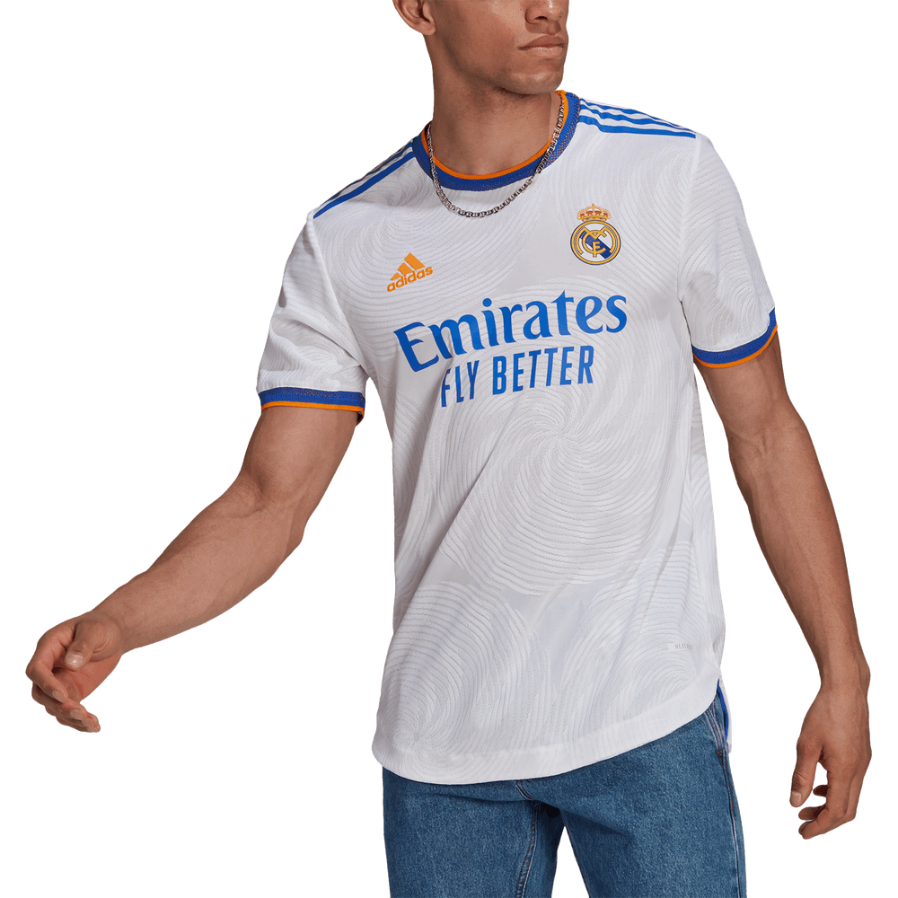 سيدر adidas Real Madrid 2021-22 Men's Home Authentic Jersey | WeGotSoccer سيدر