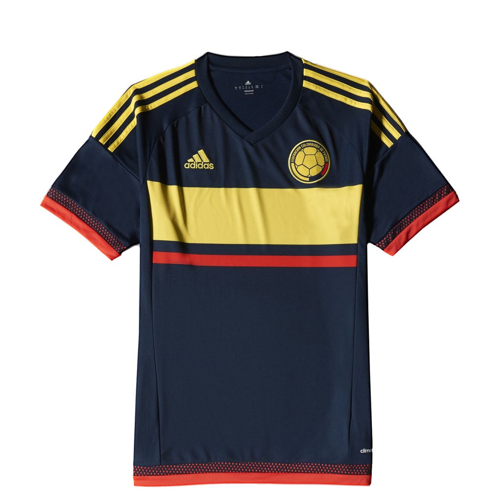 adidas Colombia 2015 Away Youth Jersey | WeGotSoccer.com