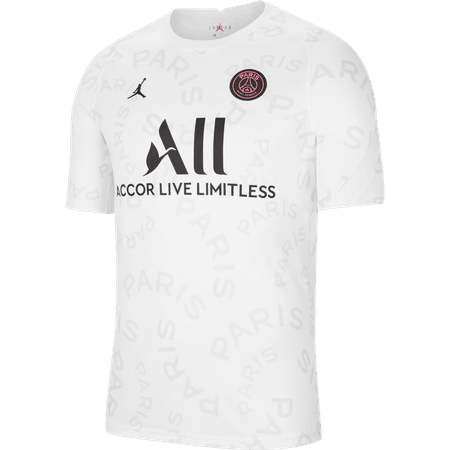 Nike 2020-21 PSG Jordan Camiseta pre-partido para Hombres