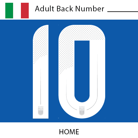 Italy 2024 Adult Back Number