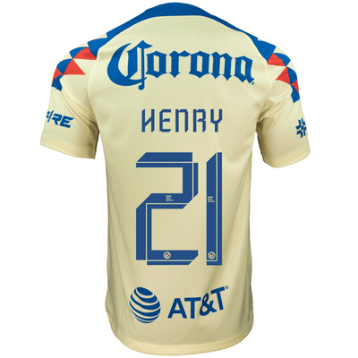 Nike Club America 2023-24 Henry Men's Home Stadium Jersey | Club ...