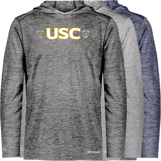 United Coolcore LS Hooded Tee USC