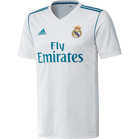 adidas Real Madrid 2017-18 Home Replica Jersey
