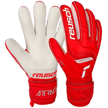 Reusch Attrakt Grip Evolution Extra Finger Support Goalkeeper Gloves