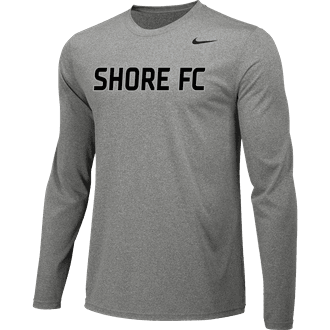 Shore FC Grey LS Nike Tee