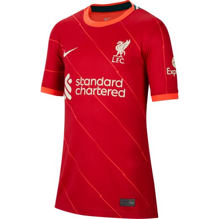 Nike Liverpool Home 2021-22 Youth Stadium Jersey