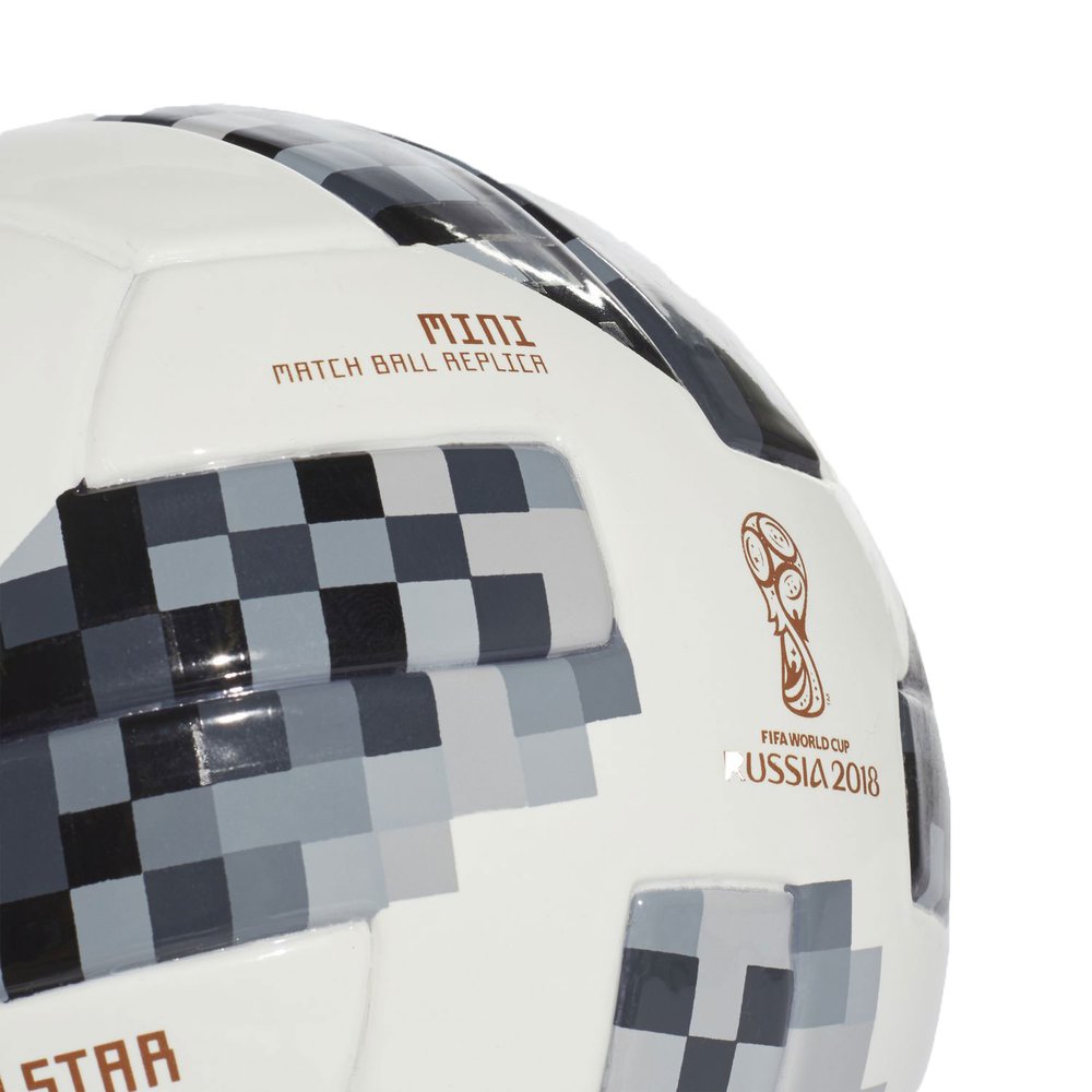 adidas Telstar 18 Mini Balón Oficial para Copa Rusia 2018 | univisiondeportesfanshop.com