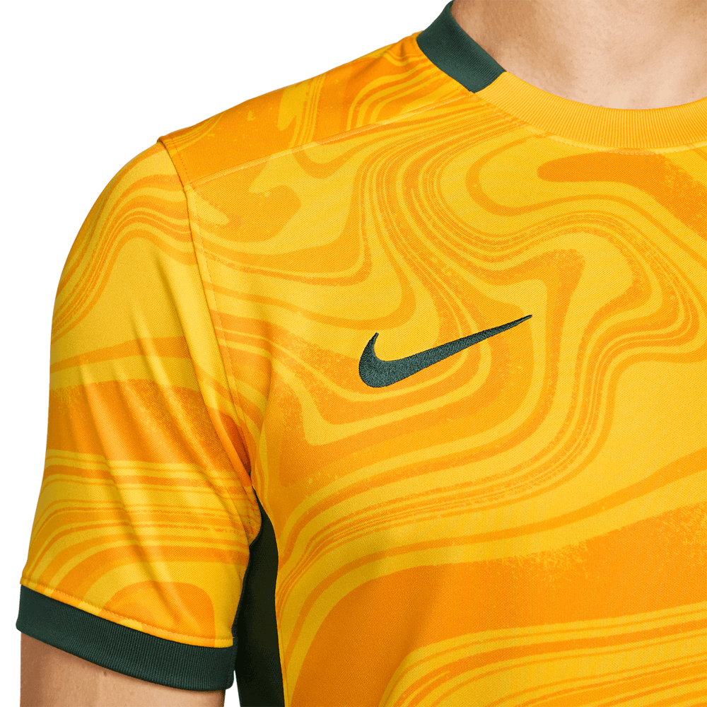 Australia 2023 Stadium Home Women's Nike Dri-FIT Soccer Jersey