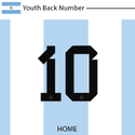 Argentina 2022 Youth Back Number