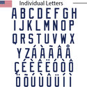 USA 2020 Letters (one size fits all)