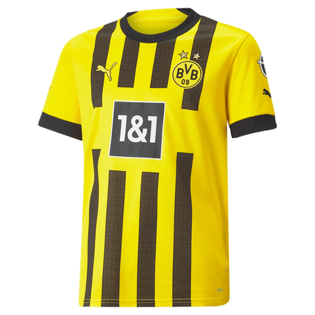 Puma Borussia Dortmund 2022-23 Youth Home Stadium Jersey