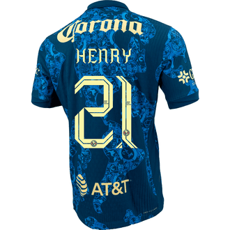 Nike Club América 2024-25 Jersey de Visitante Auténtica Henry para Hombres