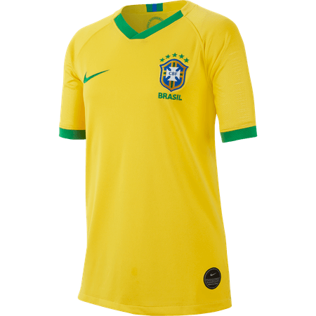 Nike Brazil 2019 Home Youth Stadium Jersey