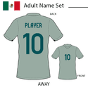 Mexico 2024 Adult Nameset