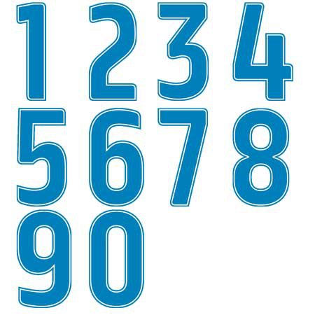 United States Olympic Back Numbers