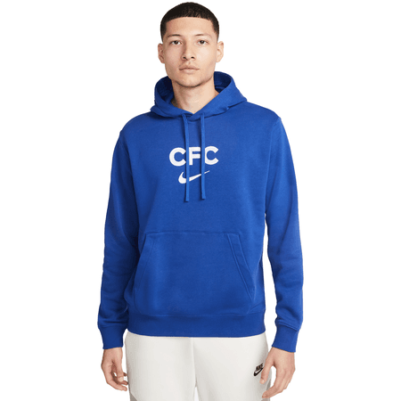 Nike Chelsea FC Mens Club Fleece Pullover Hoodie