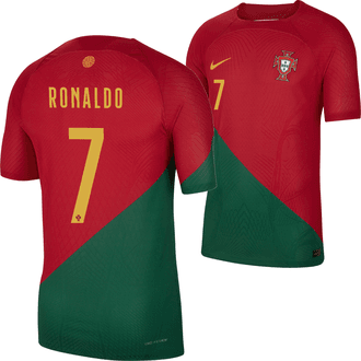 Nike Cristiano Ronaldo Portugal 2022-23 Jersey Local Auténtica para hombres
