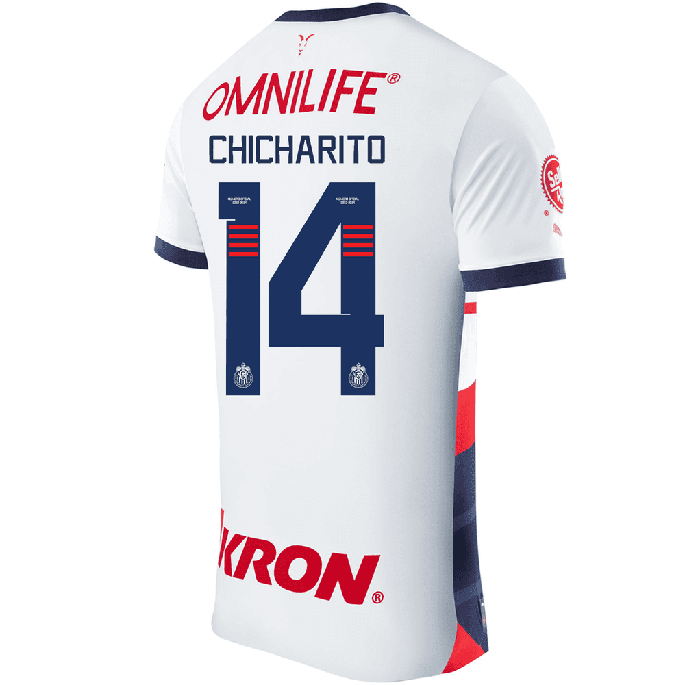 Puma Chivas 2023-24 Men's Chicharito Away Stadium Jersey | WeGotSoccer ...