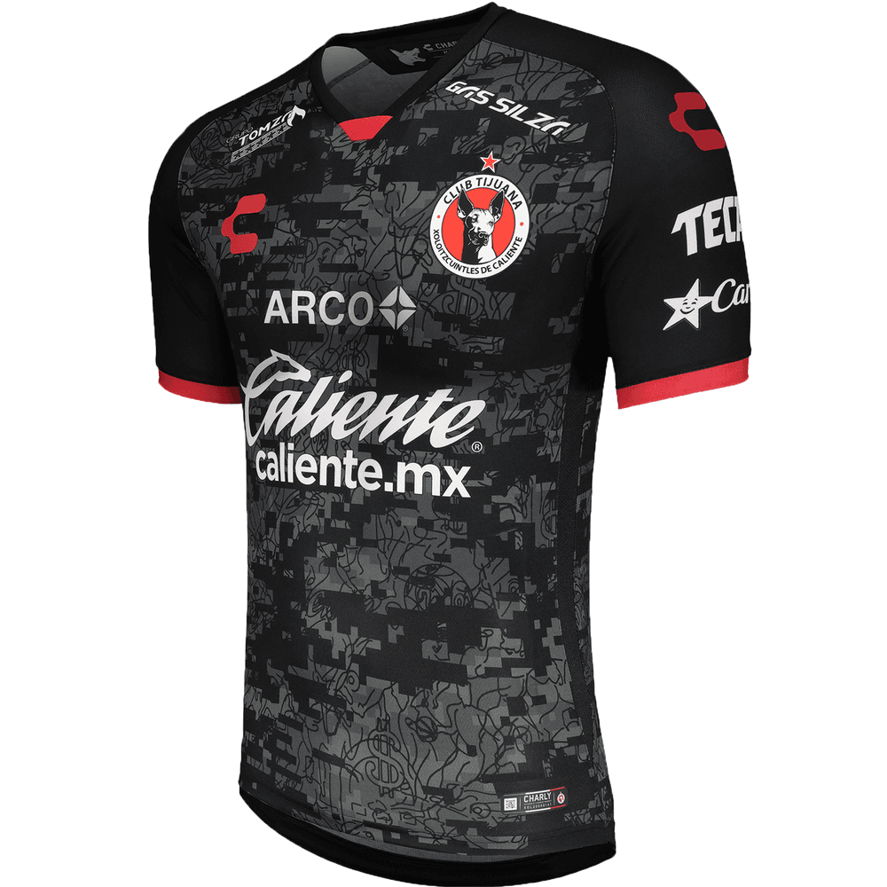 Details about   Charly Tijuana Xolos 19/20 Home Stadium Jersey 501851818* Red/Black 