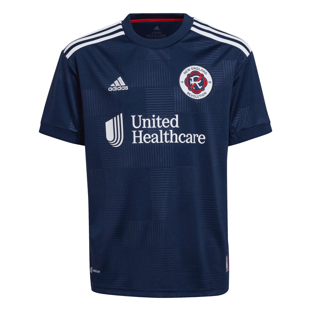 New England Revolution Away football shirt 2021 - 2022. Sponsored by UHC