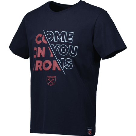 West Ham Mens Come On Irons Short Sleeve Tee