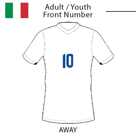 Italy 2024 Front Number