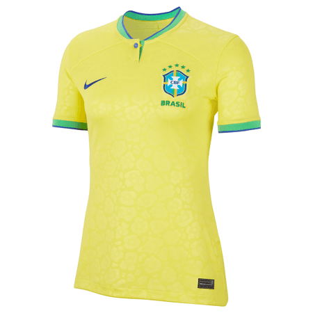 Nike Brazil 2022-23 Womens Home Stadium Jersey