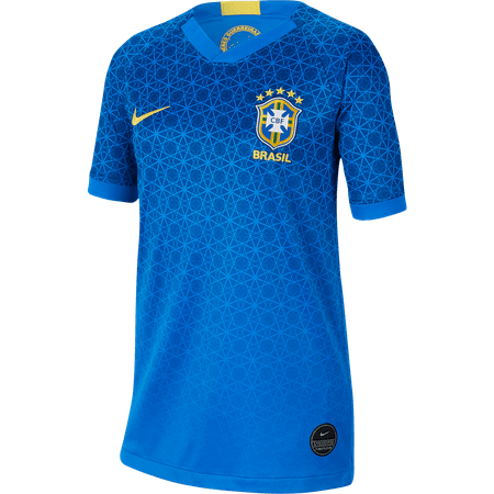Nike Brazil 2019 Away Youth Stadium Jersey - WeGotSoccer.com