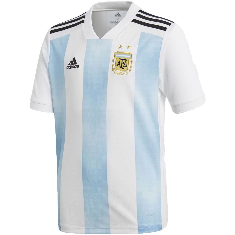 adidas Argentina 2018 World Cup Youth Home Replica Jersey | WeGotSoccer