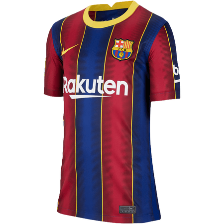 Nike FC Barcelona Youth 2020-21 Home Stadium Jersey