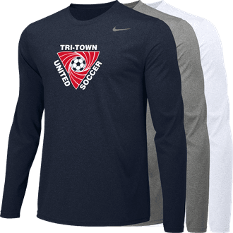 Tri-Town Nike Full Logo LS Legend Top