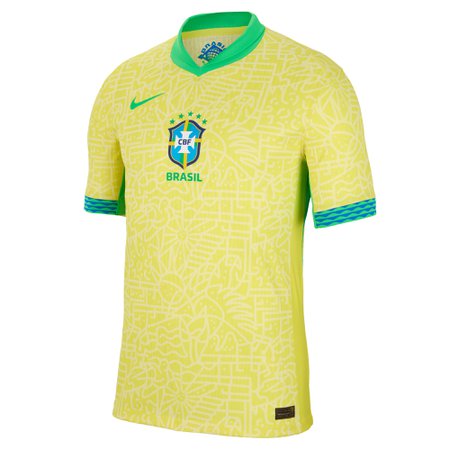 Nike Brazil 2024 Mens Home Authentic Match Jersey