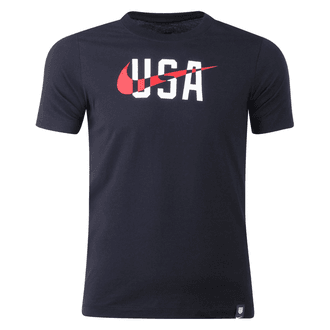 Nike USA 2021-22 Camiseta Swoosh para niños