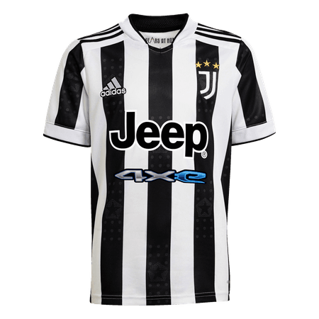 adidas Juventus Home 2021-22 Youth Stadium Jersey