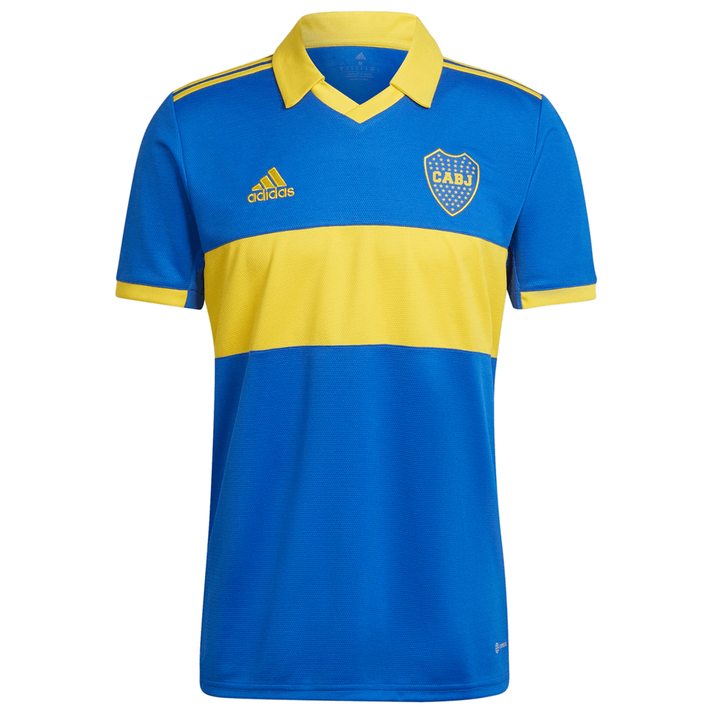  adidas Men's Soccer Boca Juniors 23/24 Home Jersey - Inspired  by The Vibrant Streets of El Caminito, Comfortable and Sustainable Design  (Small) Blue/Yellow : Sports & Outdoors