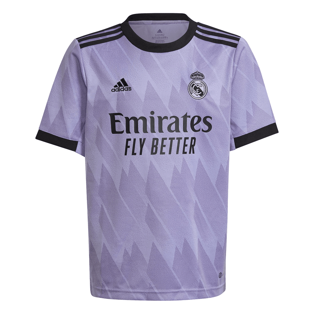 REAL MADRID Fly Emirates Soccer Jersey Shirt Small Purple Football La Liga