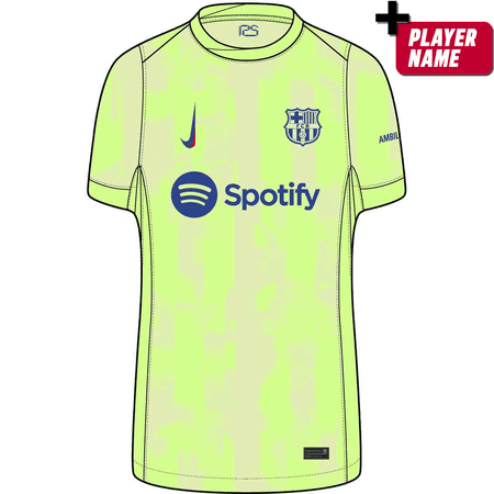 Nike FC Barcelona 2024-25 Womens 3rd Stadium Jersey