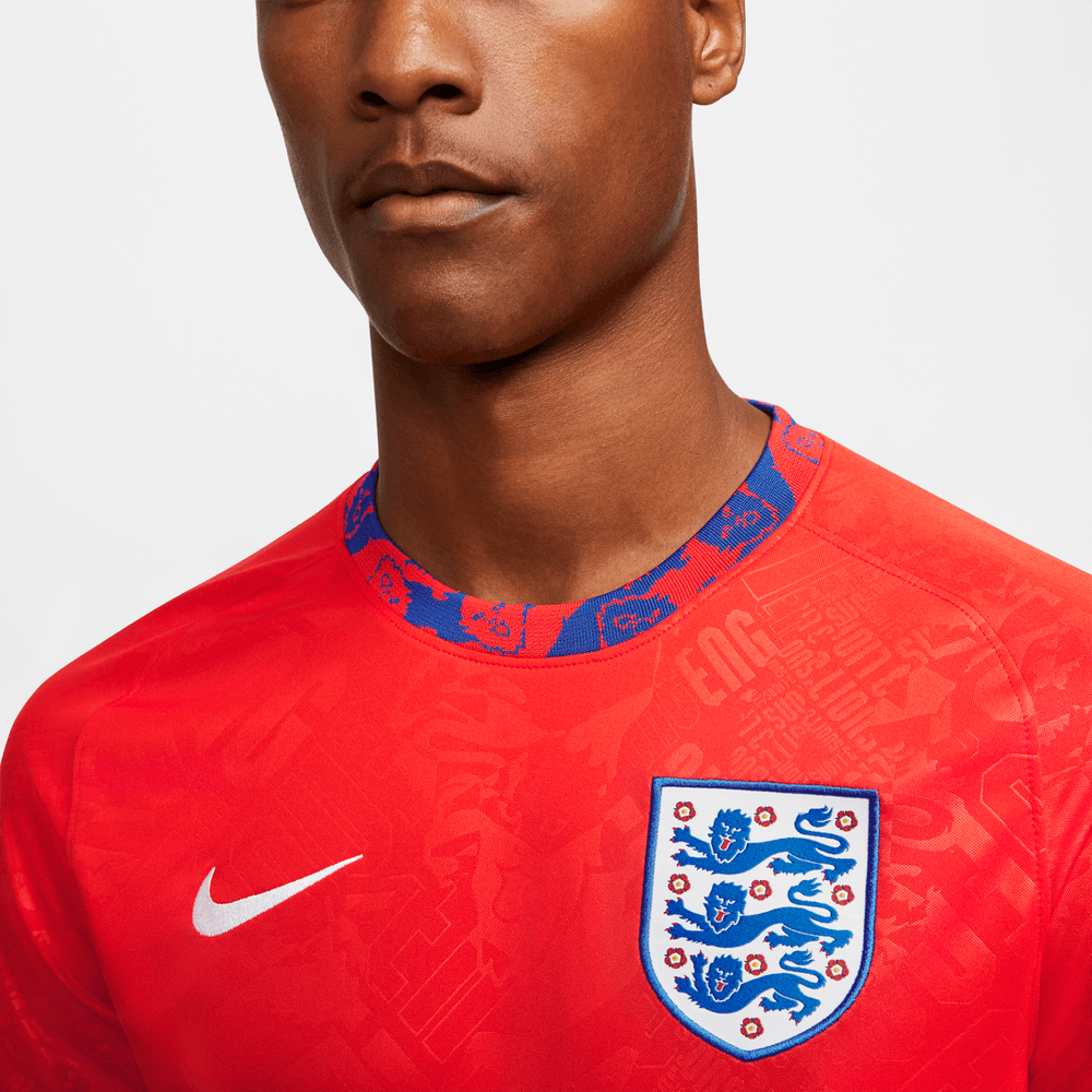 Nike England Short Sleeve Pre-Match Top | WeGotSoccer