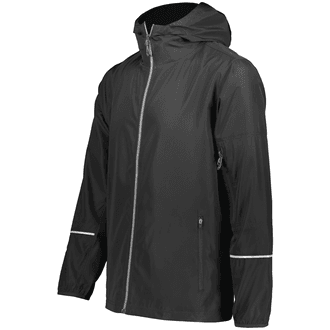 Holloway Packable Full Zip Rain Jacket