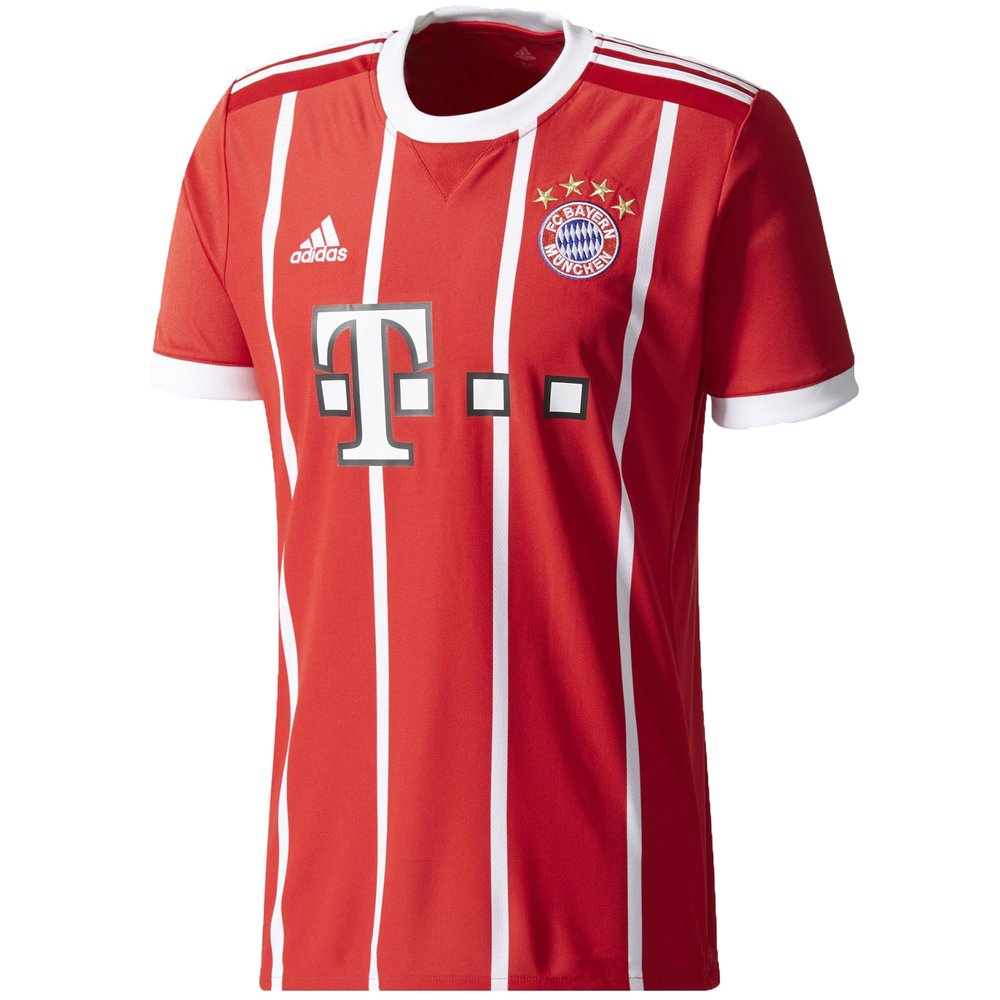 adidas Bayern Munich Home 2017-18 Jersey | WeGotSoccer.com