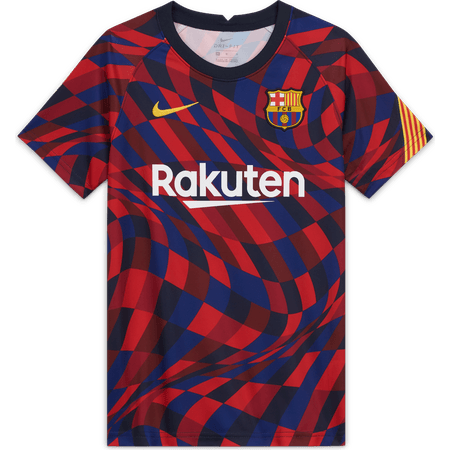 Nike 2020-21 FC Barcelona Youth Pre-Match Top