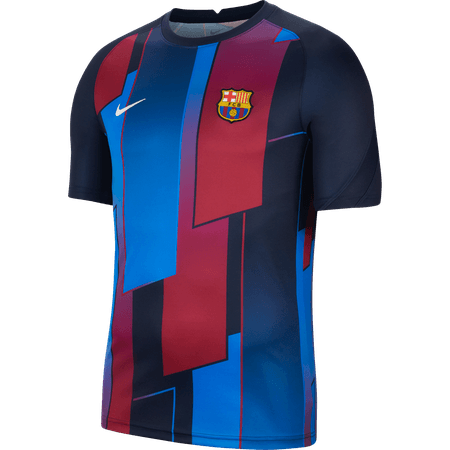 Nike 2021-22 FC Barcelona Mens Pre-Match Top