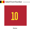 Belgium 2020 Adult Front Number