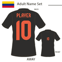 Colombia 2024 Youth Name Set