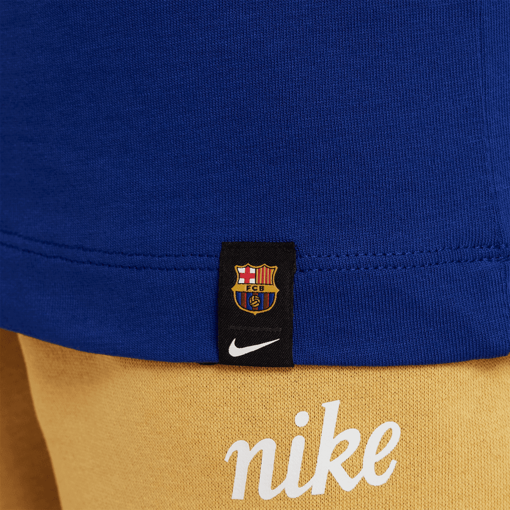 Nike FC Barcelona Youth Graphic Futura Short Sleeve Tee | WeGotSoccer