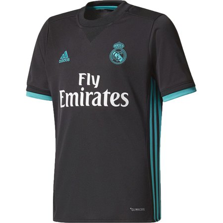 adidas Real Madrid Youth 2017-18 Away Replica Jersey