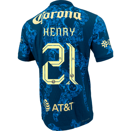 Nike Club America 2024-25 Mens Away Authentic Match Henry Jersey