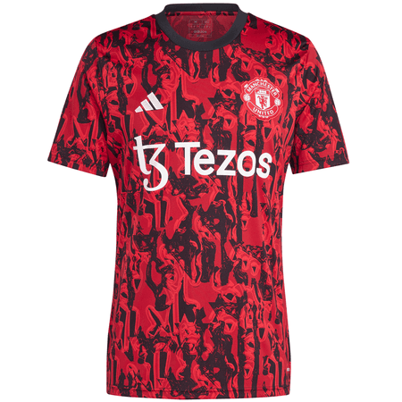 adidas Manchester United 2023-24 Mens Pre-Match Top